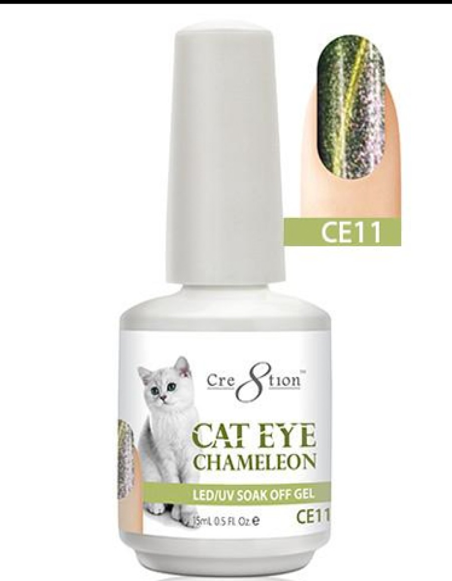 Cre8tion Cre8Tion - Gel Polish | Cat Eye Chameleon - Ce11