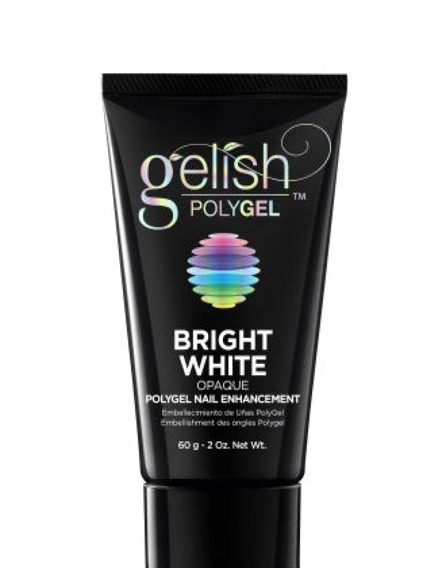 Gelish Gel Builders | Polygel Bright White Opaque 60G/2Oz