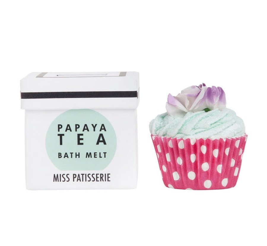 Miss Patisserie Bath Bombs | Papaya Tea Bath Melt