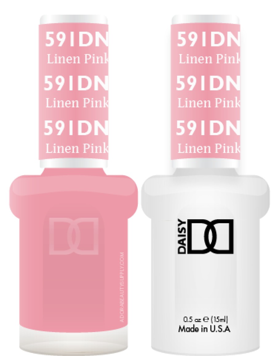 DND Dnd - Gel Polish | Linen Pink