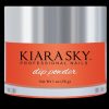 Kiara Sky Dipping Powders | Bright Clementine Time - Glow Gel - Dg108