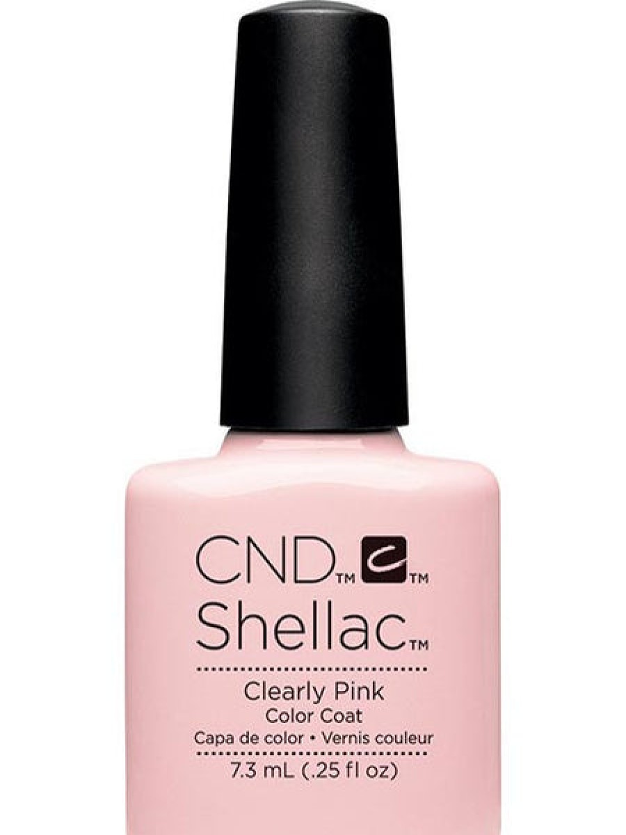 CND Cnd - Shellac | Clearly Pink