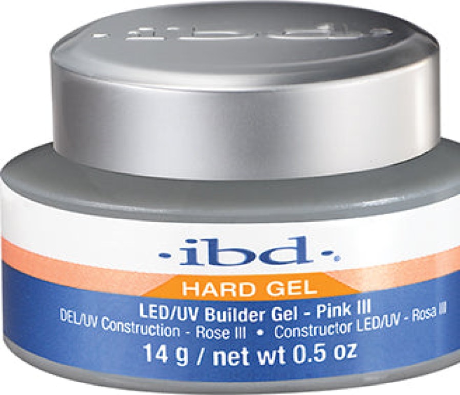 ibd Gel Builders | Led/Uv Pink Iii (2 Sizes)