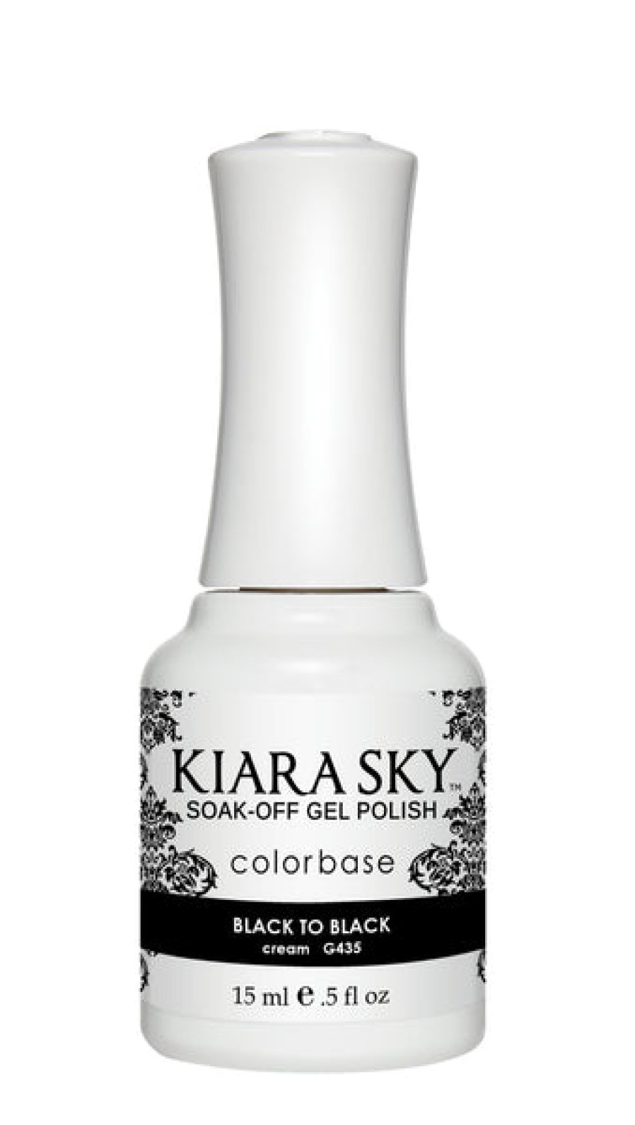 Kiara Sky Kiara Sky - Gel Polish | Black To Black - Gel Polish - G435