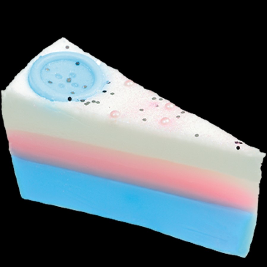 Bomb Cosmetics Soaps | Cute As A Button Soap Cake Slice