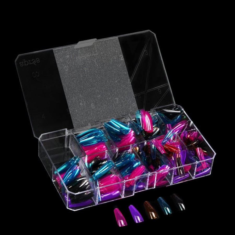 Aprés Gel-X Tips | Artme X Apres Gel-X Tips - Vivid Color - Sculpted Coffin Long