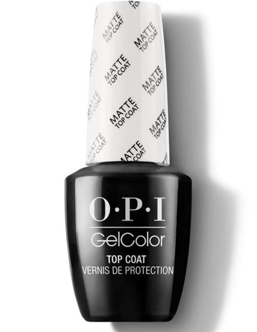 OPI Base & Top Coats | Gelcolor Matte Top Coat