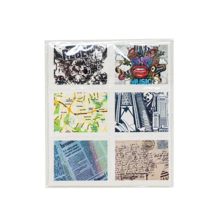 Kelly Nail Art | Kelly Nail Stickers - Nail Stamps Urban Postcard Map News Nts03-A