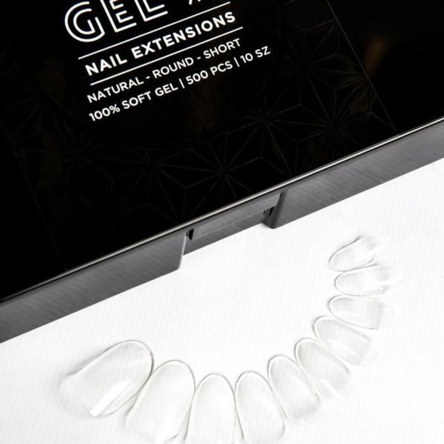 Aprés Gel-X Tips | Gel-X Box Of Tips Natural Round Short