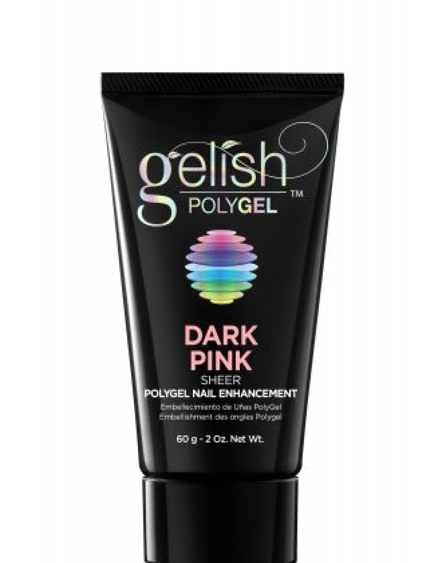 Gelish Gel Builders | Polygel Dark Pink Sheer 60G/2Oz