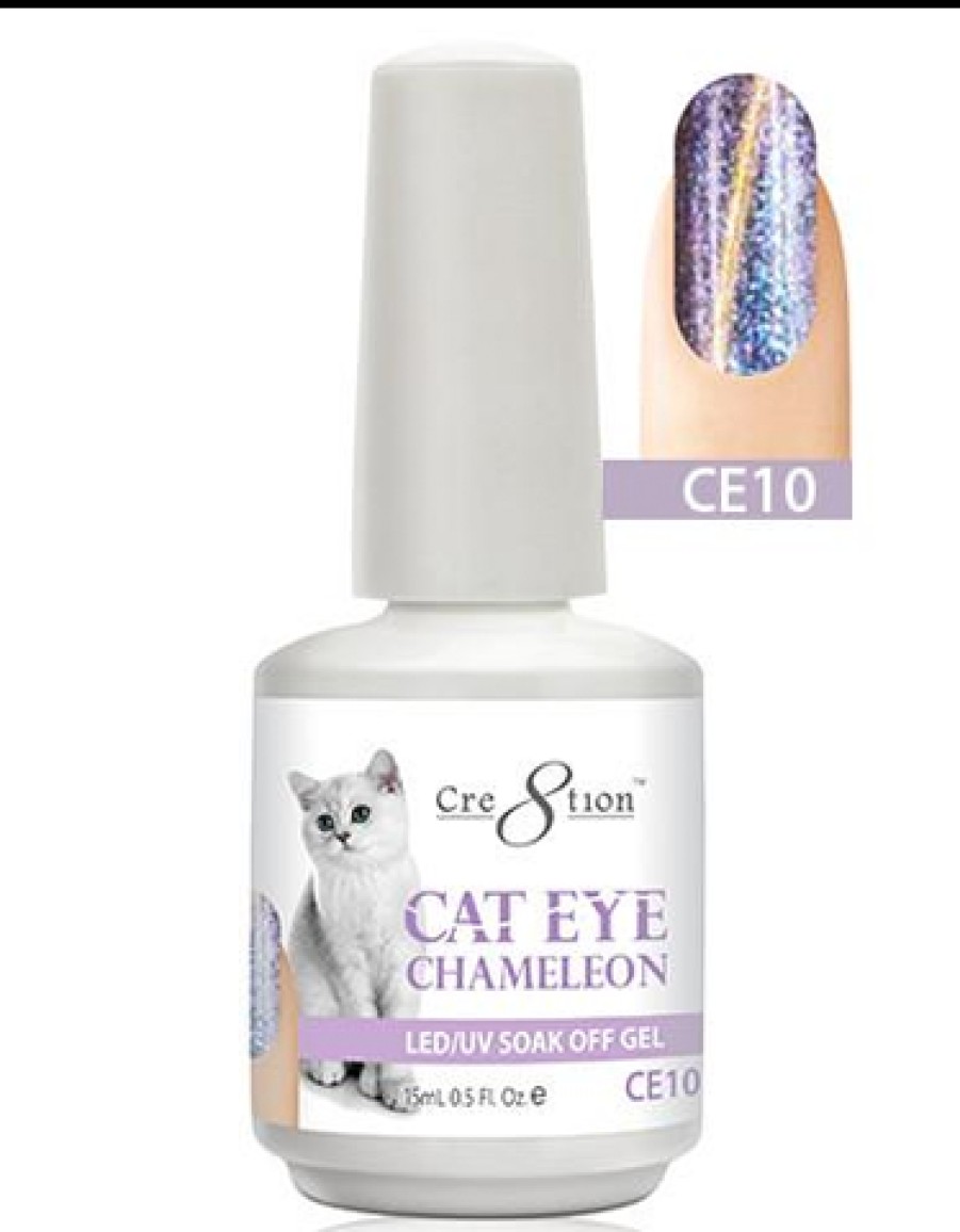 Cre8tion Cre8Tion - Gel Polish | Cat Eye Chameleon - Ce10