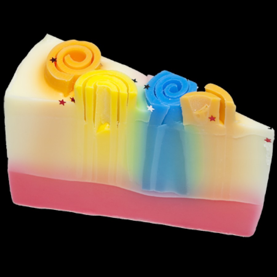 Bomb Cosmetics Soaps | Tale Of Two Stars Soap Cake Slice