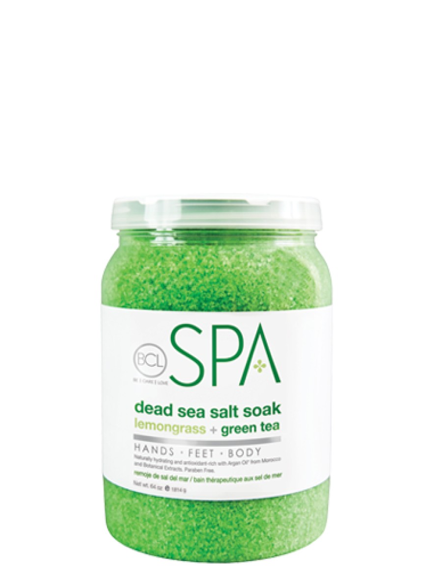 BCL SPA Manicure & Pedicure | Dead Sea Salt Soak Lemongrass + Green Tea