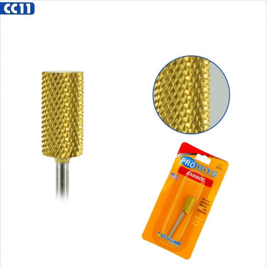 Medicool Bits | Pro Bit - Carbide Gold Barrel - Cc11 Large