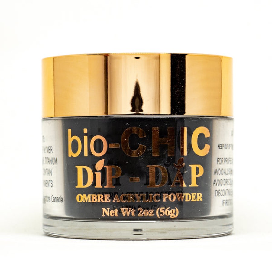 Bio-Chic Acrylic Powders | Bio-Chic Dip-Dap - #004 Black Magic