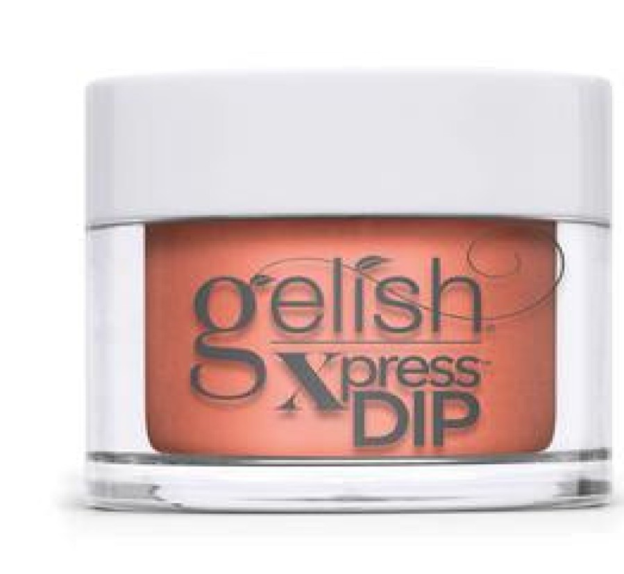 Gelish Dipping Powders | Orange Crush Blush - Xpress Dip