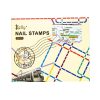 Kelly Nail Art | Kelly Nail Stickers - Nail Stamps Metro Maps Barcelona New York Nts05-C