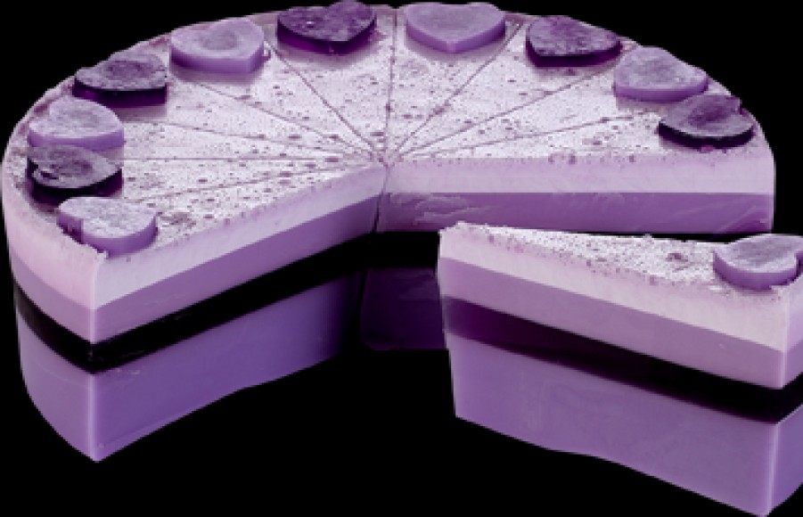 Bomb Cosmetics Soaps | Berrylicious Soap Cake Slice