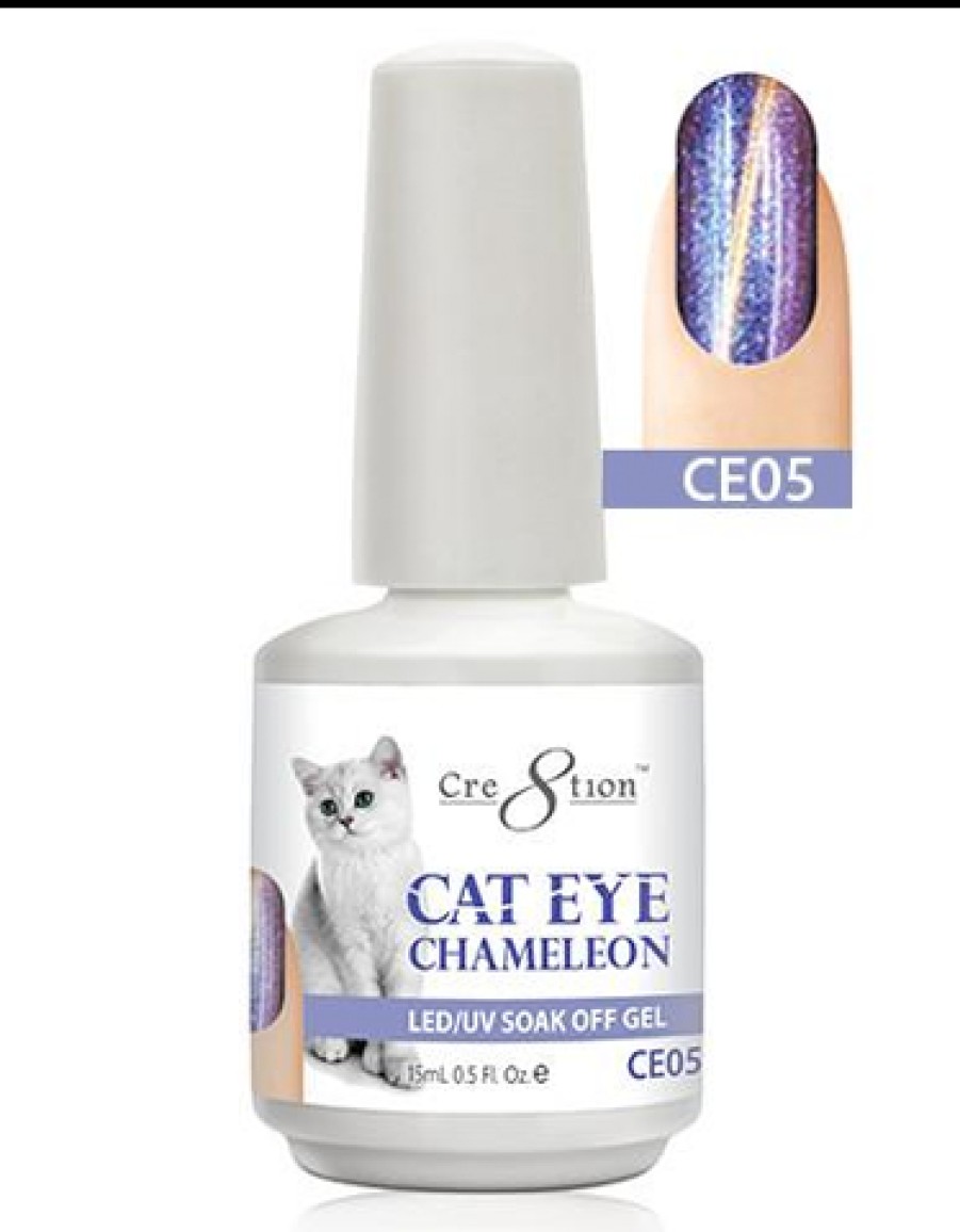 Cre8tion Cre8Tion - Gel Polish | Cat Eye Chameleon - Ce05